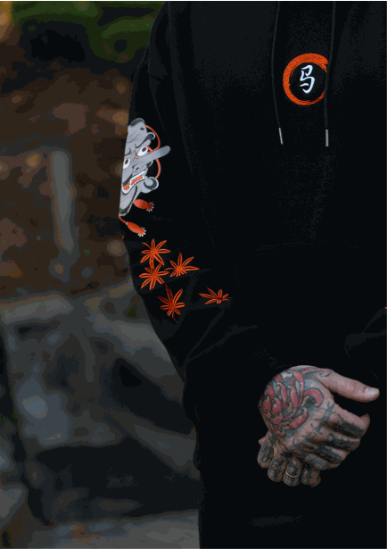 Tatakai 'Battle' Hoodie - STRICTLY