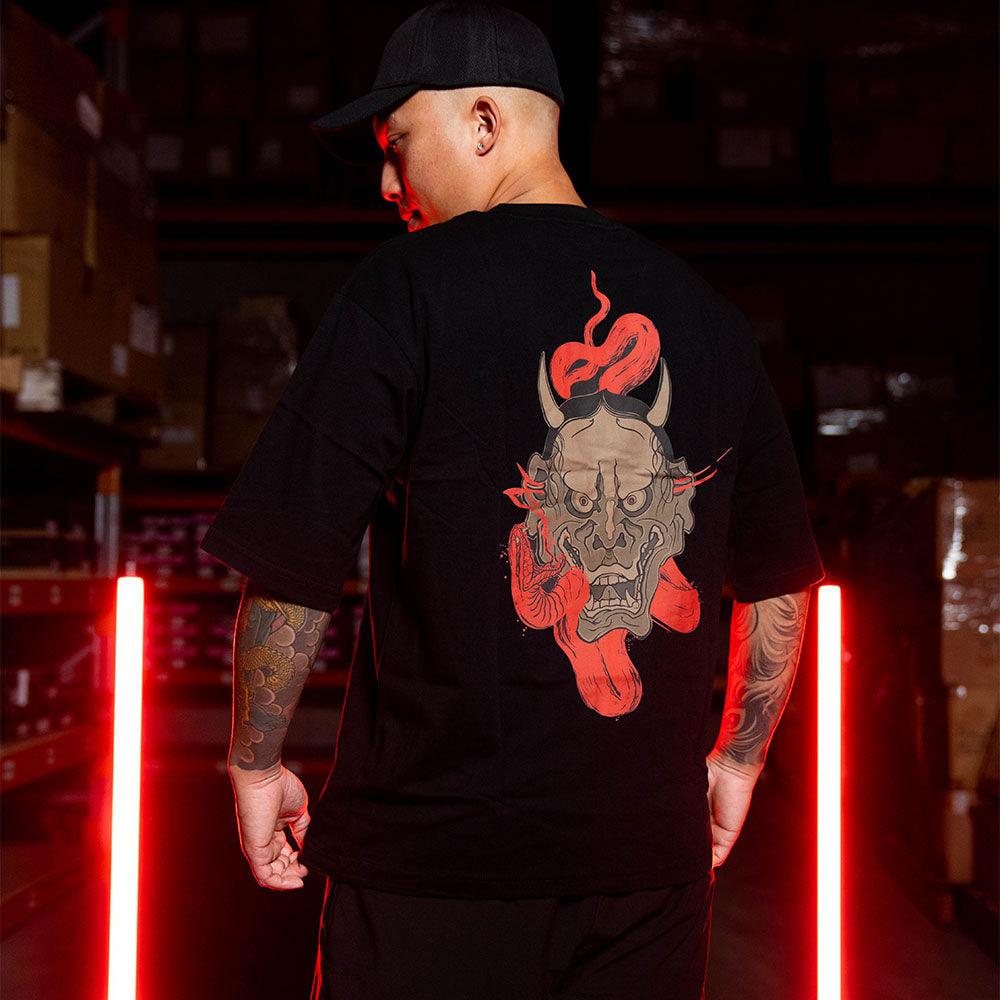 Hannya x Snake Oversize Tee - STRICTLY
