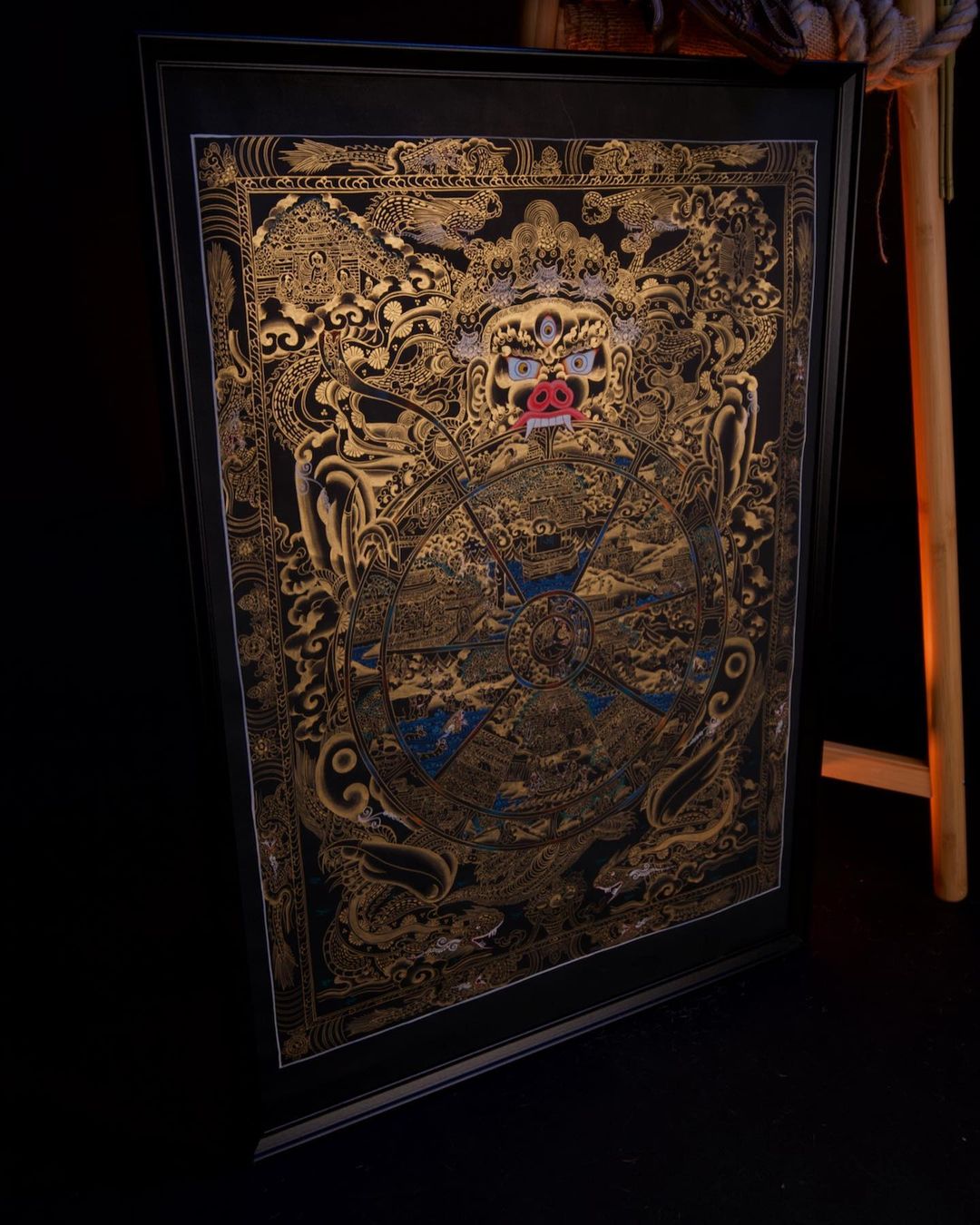 Tibetan Buddhist Art-Wheel of Life