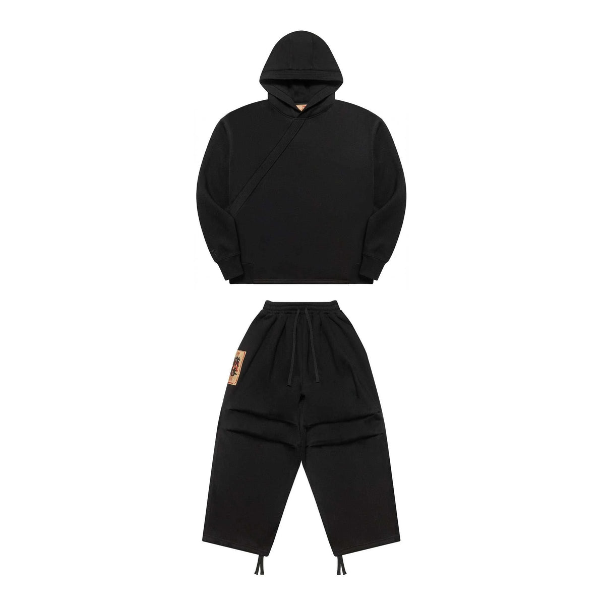 Kettō Set inspired by traditional Japanese kimono with clean, structured design for everyday wear