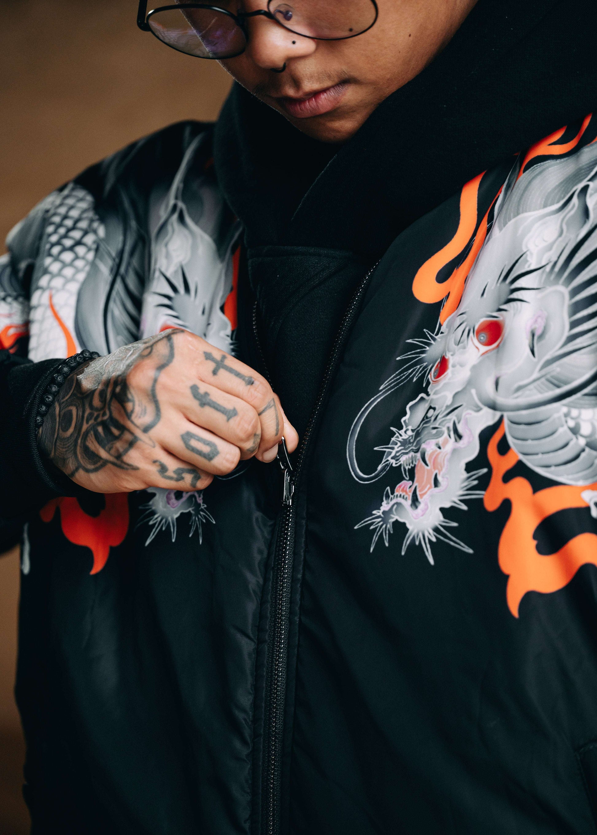 Black Blood Bomber — Reversible