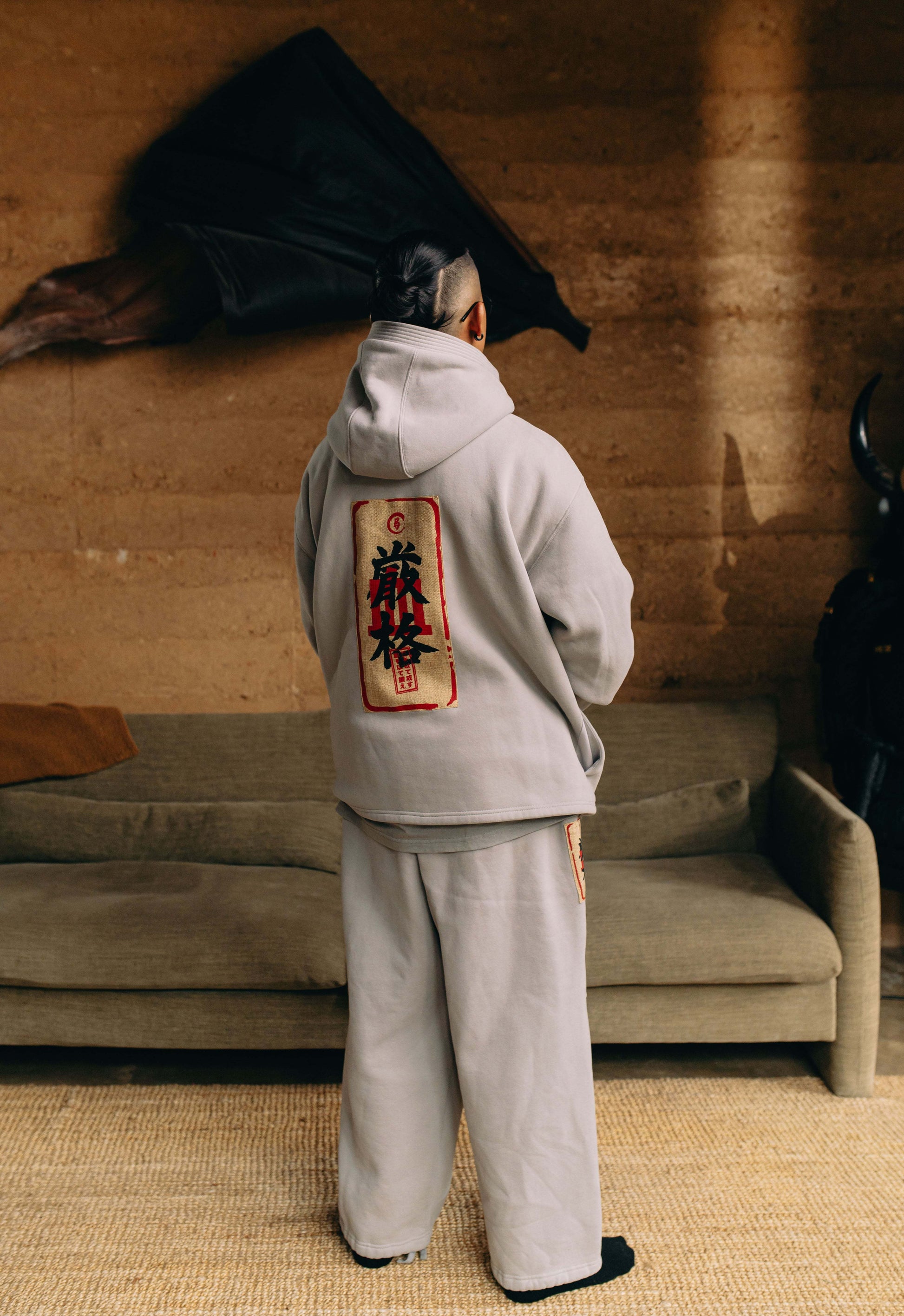 Grey Ketto hoddie and pant set