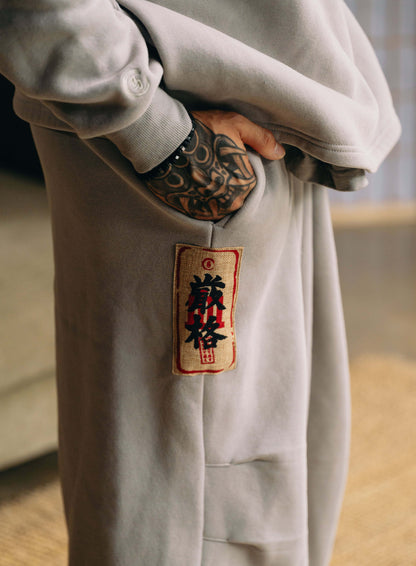 Grey Ketto hoddie and pant set
