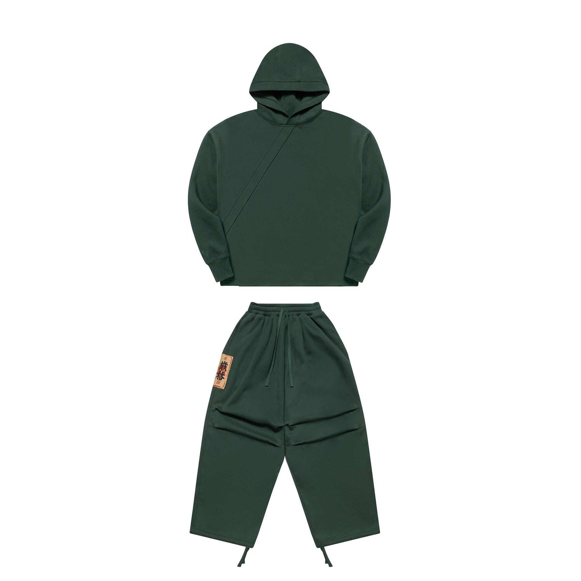 Kettō Set inspired by traditional Japanese kimono with clean, structured design for everyday wear