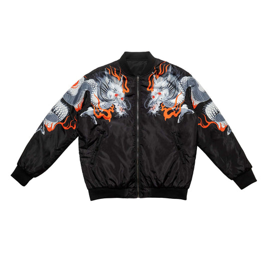  Black Blood Bomber — Reversible 